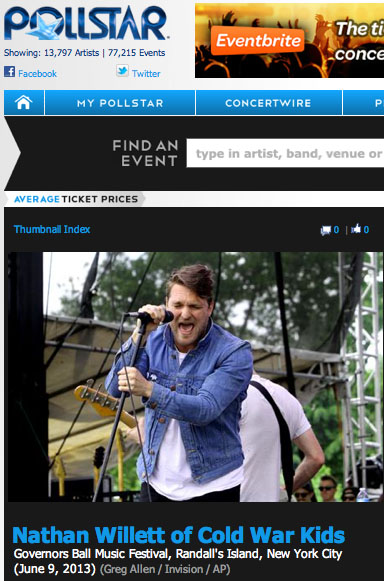  : PUBLISHED WORKS : New York City Photographer - Greg Allen - NYC Music Celebrity Editorial Concerts Red Carpet 